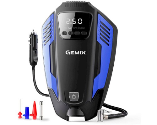 Автокомпресор GEMIX Model E black/blue 