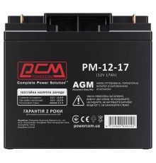 Акумулятор Powercom PM-12-17 (12v 17Ah) AGM