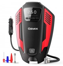 Автокомпресор GEMIX Model E black/red