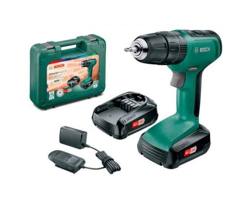 Акумуляторний дриль-шуруповерт Bosch UniversalDrill 18 (2х18 В, 1.5 А*год) (06039C8101)