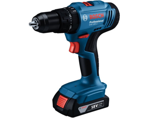 Акумуляторний ударний дриль-шуруповерт Bosch GSB 183-LI Professional (18 В, 2 А*год) (06019K9101)