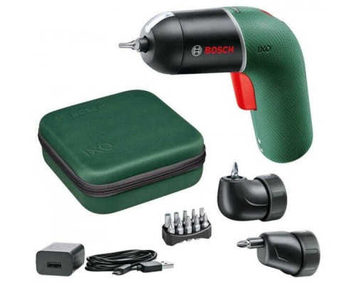 Акумуляторна викрутка Bosch IXO VI Set (3.6 В, 1.5 А*год, 4.5 Н*м) (06039C7122)