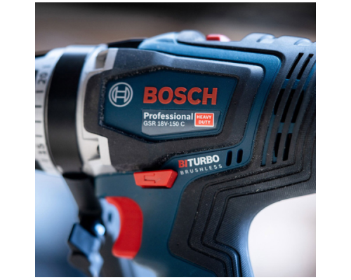 Акумуляторний дриль-шуруповерт Bosch 18V-150 С (18 В, 2х8 А*год) (06019J5005)