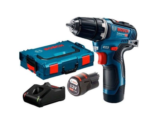 Акумуляторний дриль-шуруповерт Bosch GSR 12V-35 Professional (2х12 В, 3 А*год) (06019H8002)
