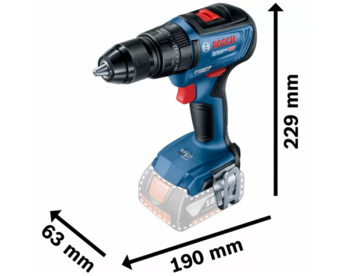 Акумуляторний дриль-шуруповерт з ударом Bosch GSB 18V-50 Professional (18 В, без АКБ) (06019H5106)