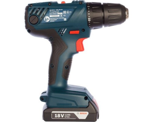 Дриль-шуруповерт Bosch GSR 180-LI Professional (18 В, 2х2 А*год) (06019F8109)