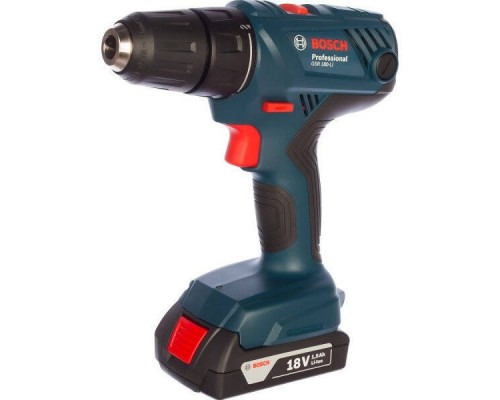 Дриль-шуруповерт Bosch GSR 180-LI Professional (18 В, 2х2 А*год) (06019F8109)