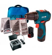 Шуруповерт акумуляторний Bosch GSR 12V-30 (12 В, 2х2 А*год, 30 Н*м) (06019G9001)