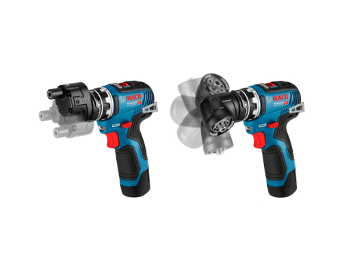 Шуруповерт акумуляторний Bosch Professional GSR 12V-35 FC (12 В, 2х3 А*год, 35 Н*м) (06019H3000)