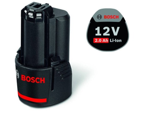 Акумуляторний шуруповерт + набір ручного інструменту Bosch Professional GSR 12V-15 (12 В, 2х2 А*год) (060186810R)