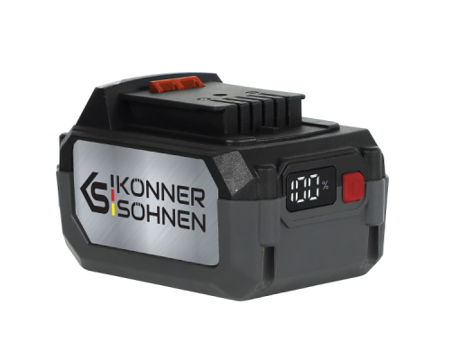 Акумуляторна ланцюгова пила Konner & Sohnen KS CS40V-16 set (40 В, 4 А*год, 2×3.5 А, 400 мм)