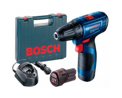 Акумуляторний дриль-шуруповерт Bosch GSR 120-LI Professional (12 В, 2х2 А*год, 30 Н*м) (06019G8000)