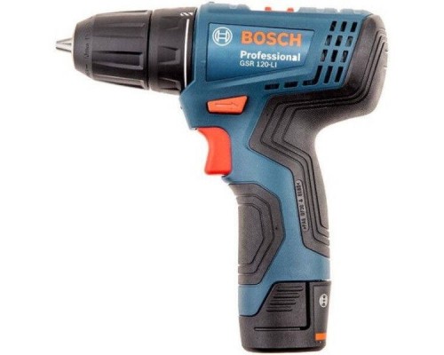 Акумуляторний дриль-шуруповерт Bosch GSR 120-LI (12 В, 2х2 А*год, 30 Н*м) (06019G8002)