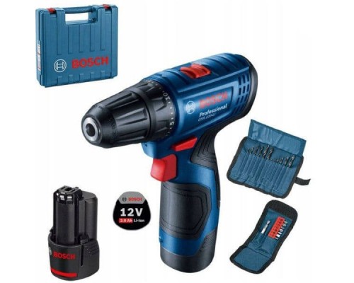Акумуляторний дриль-шуруповерт Bosch GSR 120-LI (12 В, 2х2 А*год, 30 Н*м) (06019G8002)