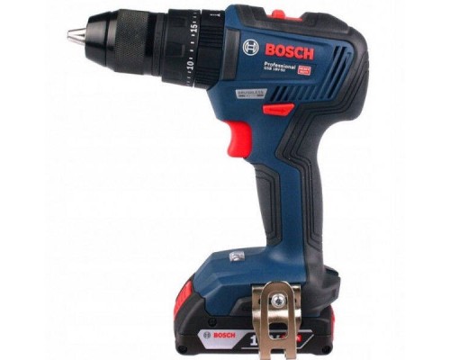 Акумуляторний ударний шуруповерт Bosch GSB 18V-50 (18 В, 2х2 А*год, 50 Н*м) (06019H5100)