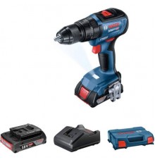 Акумуляторний ударний шуруповерт Bosch GSB 18V-50 (18 В, 2х2 А*год, 50 Н*м) (06019H5100)