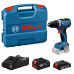 Акумуляторний дриль-шурупокрут Bosch Professional GSR 18V-65 в кейсі (18 В, 2x2 А*год) (06019N3100)