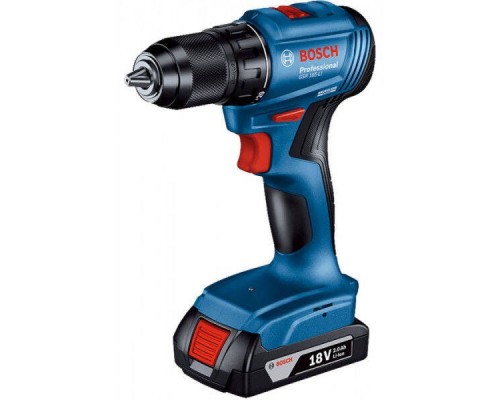 Акумуляторний шуруповерт Bosch GSB 185-LI Professional (18 В, 2х2 А*год, 50 Н*м) (06019K3100)