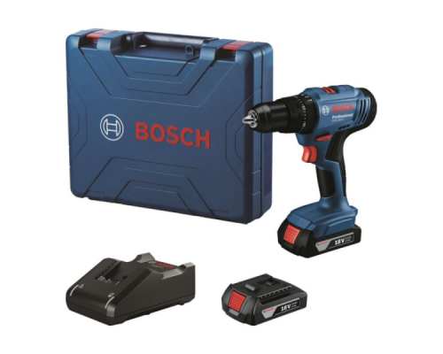 Акумуляторний ударний дриль-шуруповерт Bosch GSB 183-LI Professional (2х18 В, 2 А*год) (06019K9100)