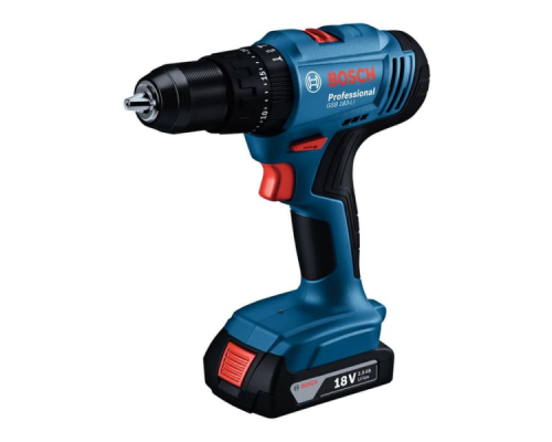 Акумуляторний ударний дриль-шуруповерт Bosch GSB 183-LI Professional (2х18 В, 2 А*год) (06019K9100)