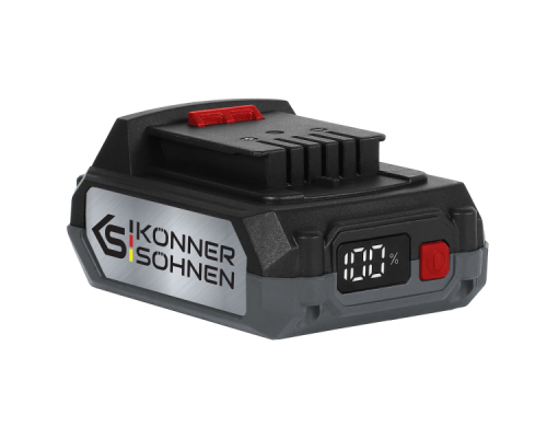 Акумуляторна ланцюгова пила Konner&Sohnen KS CS20V-12 set (20 В, 2 А*год, 2.4 А, 300 мм)