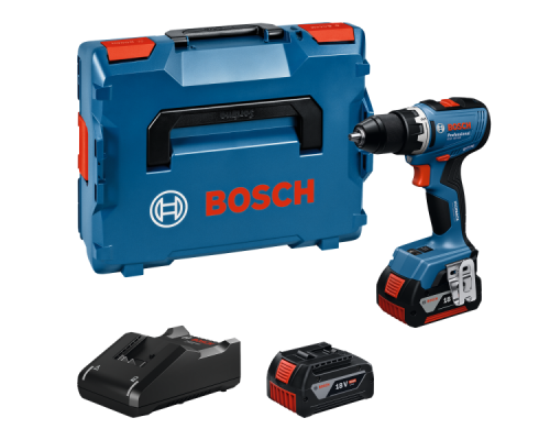 Акумуляторний дриль-шурупокрут Bosch Professional GSR 18V-65 в L-BOXX (18 В, 2x5 А*год) (06019N3203)