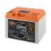 Акумулятор LP LiFePO4 12,8V - 50 Ah (640Wh) (BMS 40A/40А) пластик LCD Smart BT 