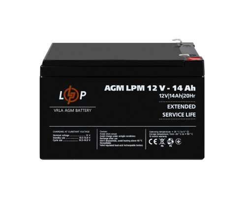 Акумулятор AGM LPM 12V - 14 Ah