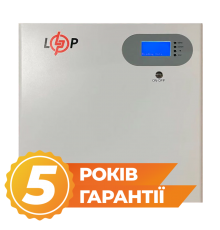 Акумулятор LP LiFePO4 51,2V - 100 Ah 5120Wh (Smart BMS 100A) з LCD WAB RS485/CAN