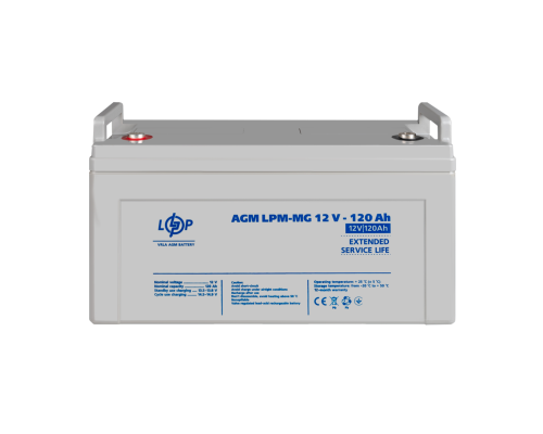 Акумулятор мультигелевий LPM-MG 12V - 120 Ah 