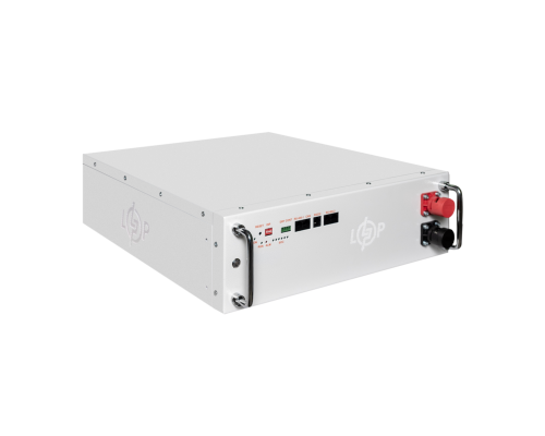 Акумулятор LP LiFePO4 51,2V - 100 Ah (5120Wh) (BMS JK 100A/50А) RM RS485/CAN WH 