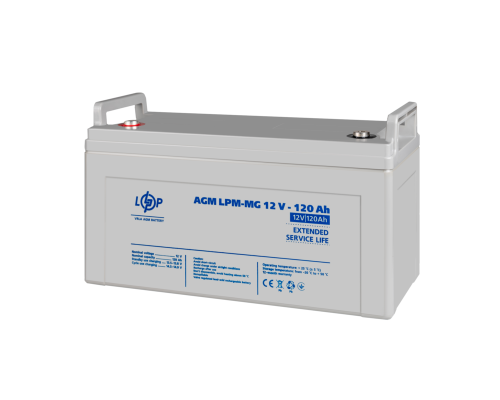Акумулятор мультигелевий LPM-MG 12V - 120 Ah 