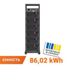 Акумулятор LP LiFePO4 Battery HVM 307,2V 280Ah (86016 Wh) BMS 125А AB Lrack black