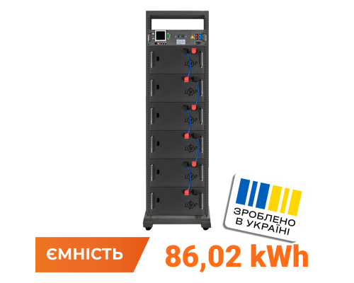 Акумулятор LP LiFePO4 Battery HVM 307,2V 280Ah (86016 Wh) BMS 125А AB Lrack black 