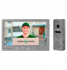 Комплект відеодомофону GreenVision GV-002-GV-058+GV-005