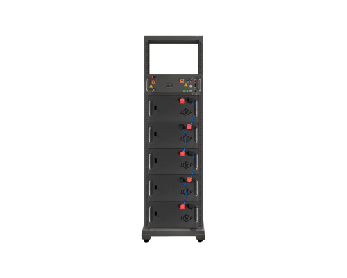 Акумулятор LP LiFePO4 Battery HVM 256V 280Ah (71680Wh) BMS 125А AB Lrack black 