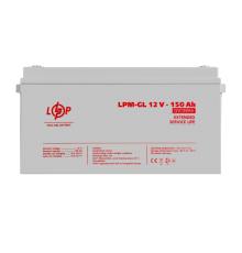 Акумулятор гелевий LPM-GL 12V - 150 Ah