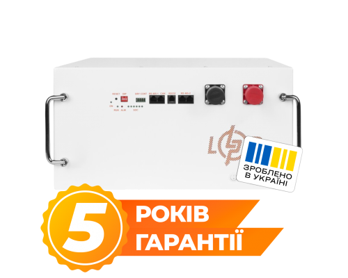 Акумулятор LP LiFePO4 51,2V - 160 Ah (8192Wh) (BMS JK 160A/100А) RM RS485/CAN WH 