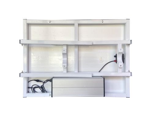 Сонячна панель для відеоспостереження з акумулятором GreenVision GV-005-100W-32Ah 