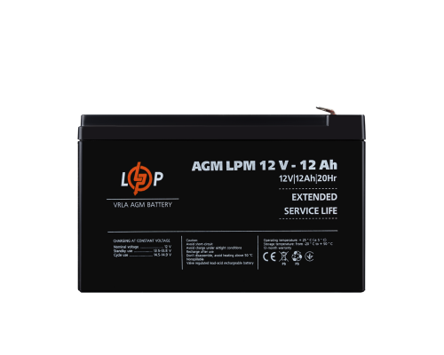 Акумулятор AGM LPM 12V - 12 Ah