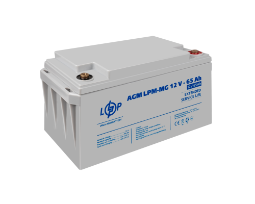 Акумулятор мультигелевий LPM-MG 12V - 65 Ah 