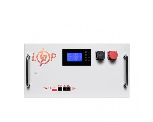 Акумулятор LP LiFePO4 51,2V - 315 Ah (16128Wh) (BMS SP 200A/100А) RM RS485/CAN LCD WH 