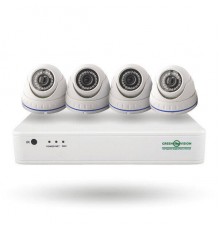 Вуличний комплект відеоспостереження на 4 камери GV-IP-K-S30/04 1080P
