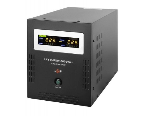 ДБЖ з правильною синусоїдою 48V LPY-B-PSW-6000VA+(4200Вт)10A/20A 