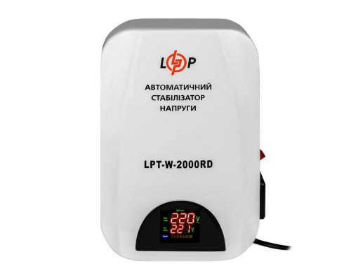 Стабілізатор напруги LPT-W-2000RD (1400Вт) 