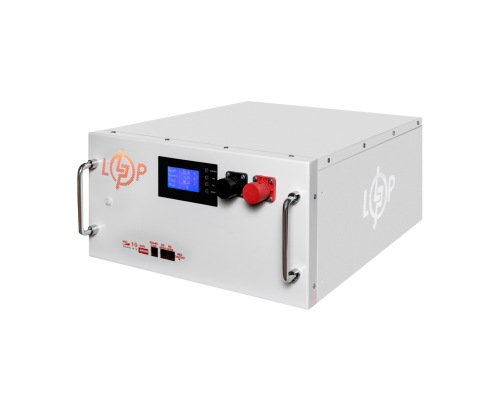 Акумулятор LP LiFePO4 51,2V - 230 Ah (11776Wh) (BMS SP 200A/100A) RM RS485/CAN LCD WH 