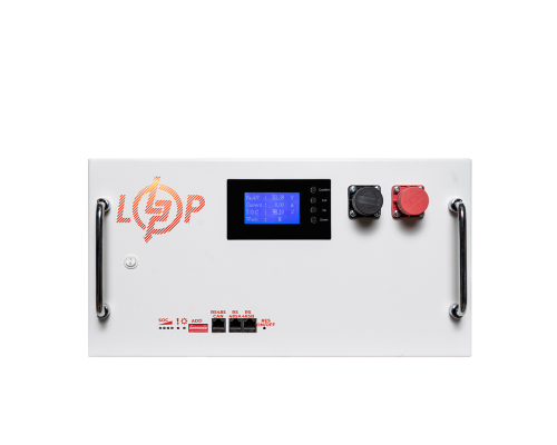 Акумулятор LP LiFePO4 51,2V - 230 Ah (11776Wh) (BMS SP 200A/100A) RM RS485/CAN LCD WH 