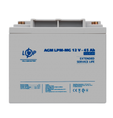 Акумулятор мультигелевий LPM-MG 12V - 45 Ah