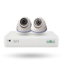 Вуличний комплект відеоспостереження на 4 камери GV-IP-K-S33/02 1080P