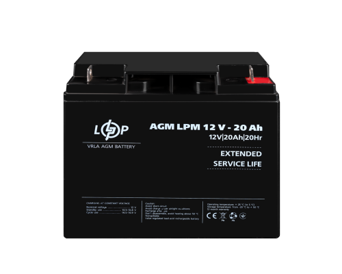 Акумулятор AGM LPM 12V - 20 Ah 